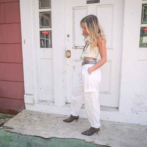 Asos Oversized Denim Cargo Pants - Picture 2 of 3